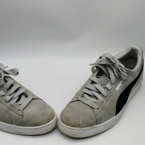 PUMA SUEDE CLASSIC SPORT-INSPIRED SNEAKERS 9.5
